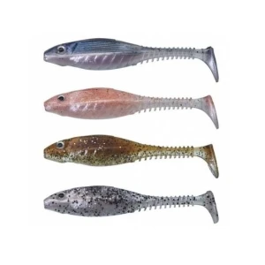 Kit Shad Gunki Grubby Clear Water 8.5cm 4buc/plic Kit Shad Gunki Grubby Clear Water 8.5cm 4buc/plic