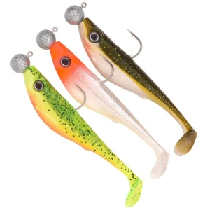 Kit Shaduri SPRO Pre Rigged Soft Lure Kit Iris The Shad To Go, Mojito Baitfish Minnow, 7g, 10cm, 3buc/pac