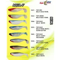 Pachet Shad Relax Aqua Mix2, 9cm, 8buc/pac