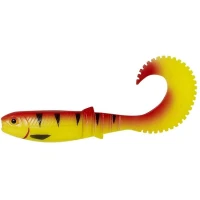 Shad Savage Lb Cannibal Curltail 10cm/5g/golden Amb 4buc/plic
