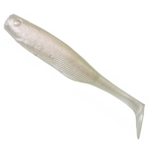 SHAD SOFT BAIT GUNKI PEPS, WHITE FLASH, 9CM, 5.3G, 5BUC/PLIC SHAD SOFT BAIT GUNKI PEPS, WHITE FLASH, 9CM, 5.3G, 5BUC/PLIC