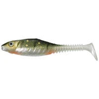 SHAD SOFT BAIT SENSAS GUNKI GRUBBY SHAD 6CM GREEN PERCH 10BUC/PLIC