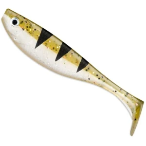 SHAD STORM BOOM SHAD NATURAL GREEN PERCH 7.6CM 3G 5BUC/PLIC
