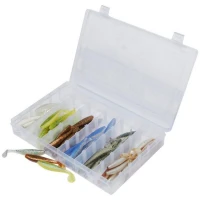 Set Naluci Abu Garcia Soft Bait Kit Paddletail, Assorted, 10cm, 60buc/cutie