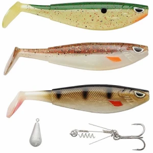 Set Shad BERKLEY Sick Pack Pike, 14cm, 3buc/pac