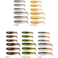 Set Shad SAVAGE GEAR Cannibal, 8cm/10cm (Model L), Mixed Colors, 36buc/set