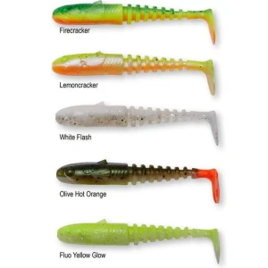 Set Shad SAVAGE GEAR Gobster, Dark Water Mix, 7.5cm, 5g, 5buc/pac