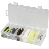 Set Shad-uri SAVAGE GEAR Fat Minnow T-Tail, 7.5cm/9cm/10.5cm, 36buc/pac