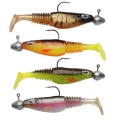 Shad BERKLEY Sick Swimmer, Culori Asortate, 9cm, 4buc/Blister