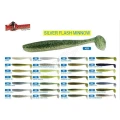 Shad Bass Assassin Elite Shiner Silver Flash Minnow 10cm, 8buc/plic
