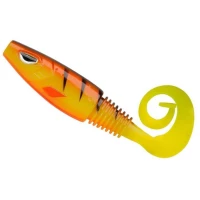 Shad Berkley Soft Bait Sick Curl Shad Hot Yellow Perch, 19g, 12cm 