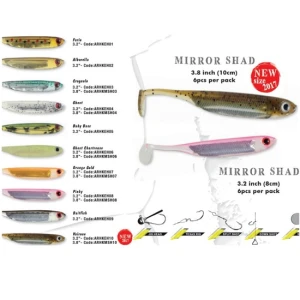 Shad Colmic Herakles Mirror 10cm culoare PINKY