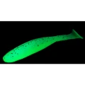 Shad DAIWA D.Fin, UV Chartreuse Tiger, 15cm, 3buc/pac