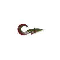 Shad Dam Effzett 200mm Green Catfish Curl Tail