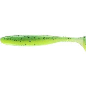 Shad Daiwa D.Fin, Chartreuse Tiger, 7.5cm, 10buc/plic Shad Daiwa D.Fin, Chartreuse Tiger, 7.5cm, 10buc/plic