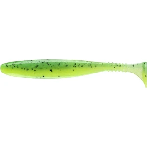 Shad Daiwa Tournament D Fin UV Chartreuse Tiger 10cm 7buc/plic Shad Daiwa Tournament D Fin UV Chartreuse Tiger 10cm 7buc/plic