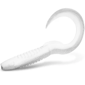 Shad Delphin TwistaX Eeltail UVs, Yeti, 6cm, 5buc/pac