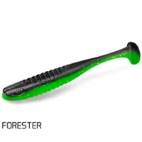 Shad Delphin Zandera Uvs, Forester, 10cm, 30buc/pac