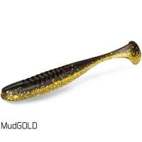 Shad Delphin Zandera Uvs, Mudgold, 12cm, 5buc/pac