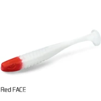 Shad Delphin Zandera Uvs, Red Face, 12cm, 30buc/pac