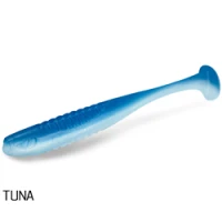 Shad Delphin Zandera Uvs, Tuna, 10cm, 30buc/pac