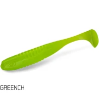 Shad Duopack Box Delphin Zandera Uvs, Greench, 12cm, 30buc/pac