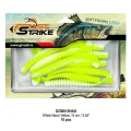 Shad FAST STRIKE Down Shad 9cm, White Neon Yellow, 10buc/pac