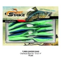 Shad FAST STRIKE Turbo Zander, 10cm, Chartreuse Blue Ice, 10buc/pac