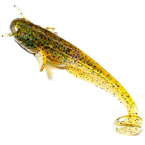 Shad FISHUP Catfish, 5cm, Caramel Green and Black, 10buc/pac Shad FISHUP Catfish, 5cm, Caramel Green and Black, 10buc/pac