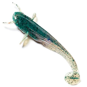 Shad FISHUP Catfish, 7.5cm, 017 Motor Oil Pepper, 8buc/pac