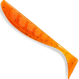 Shad FISHUP Wizzle Shad, 5cm, Orange Pumpkin Black, 10buc/pac