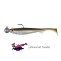 Shad FOX RAGE Loaded Slick Shads, 11cm, Arkansas Shiner, Jig 3/0-12g, 5buc/pac Shad FOX RAGE Loaded Slick Shads, 11cm, Arkansas Shiner, Jig 3/0-12g, 5buc/pac