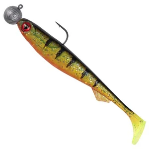 Shad FOX RAGE Loaded Slick Shads, 11cm, Perch, Jig 3/0-12g, 5buc/pac Shad FOX RAGE Loaded Slick Shads, 11cm, Perch, Jig 3/0-12g, 5buc/pac