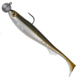 Shad FOX RAGE Loaded Slick Shads, 9cm, Arkansas Shiner, Jig 2/0-10g, 5buc/pac