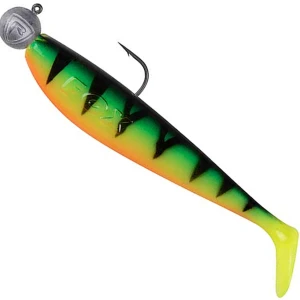 Shad FOX RAGE Loaded Zander Pro Shads, 12cm, Firetiger, Jig 4/0-50g, 5buc/pac