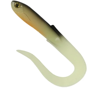 Shad FOX RAGE Slick EEL, Silver Halo, 42cm, 1buc/plic