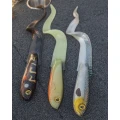 Shad FOX RAGE Slick EEL, Silver Halo, 42cm, 1buc/plic