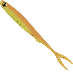 Shad FOX RAGE Slick Finnese, Orange Chart, 24cm, 1buc/plic