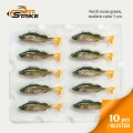 Shad Fast Strike Perch, PMG Perch Moss Green, 7cm, 3.5g, 1buc/pac