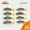 Shad Fast Strike Perch, PMG Perch Moss Green, 9cm, 8.5g, 1buc/pac