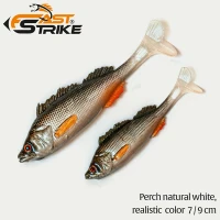 Shad Fast Strike Perch, PNW Perch Natural White, 9cm, 8.5g, 1buc/pac