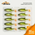 Shad Fast Strike Roach, RGO Roach Green Orange, 8cm, 5g