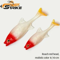 Shad Fast Strike Roach, RRH Roach Red Head, 10cm, 9g