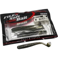 Shad Filfishing Filex Worm Hero, Culoare 01, 8.75cm, 5buc/pac