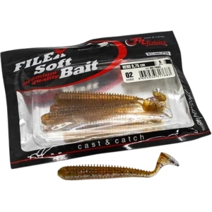 Shad Filfishing Filex Worm Hero, Culoare 02, 8.75cm, 5buc/pac