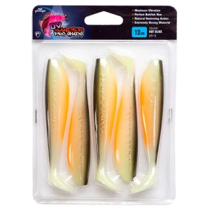 Shad Fox Rage Zander Pro Ultra UV - Hot Olive, 7.5cm, 5buc/plic