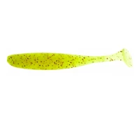 Shad Keitech Easy Shiner 8.9cm culoare PAL01 Chartreuse Red Flake 7buc/plic