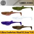 Shad LIBRA LURES Embrion Shad, 12.5cm, 15g, Angry Carrot, 4buc/pac