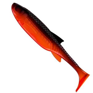 Shad LIBRA LURES Kraken Shad, 12.5cm, 15g, Hot Orange, 4buc/pac