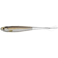 Shad Live Target Ghost Tail Minnow Dropshot, Silver / Brown, 9.5cm, 4buc/pac Shad Live Target Ghost Tail Minnow Dropshot, Silver / Brown, 9.5cm, 4buc/pac